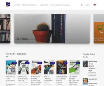 Biobses.com(Toko buku komputer terlengkap di kota Bandung) Screenshot