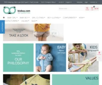 Biobuu.com(Ropa ecologica bebe) Screenshot