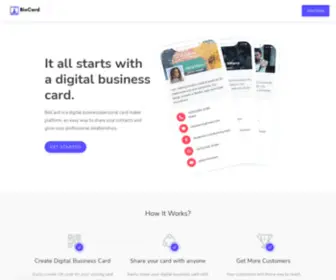 Biocard.xyz(Digital Business Card) Screenshot