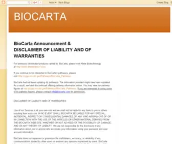 Biocarta.com(Biocarta) Screenshot