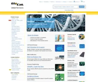 Biocat.com(Life Science Tools) Screenshot