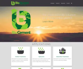 Biocement.com(BioCement Website) Screenshot