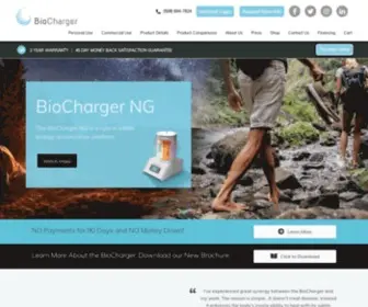 Biocharger.com(BioCharger Subtle Energy Revitalization Platform) Screenshot