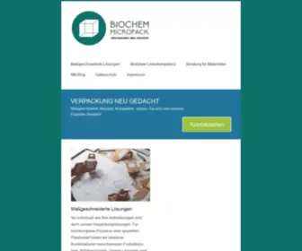 Biochem-Micropack.de(BIOCHEM MICROPACK) Screenshot