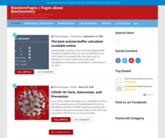 Biochempages.com(Biochempages) Screenshot