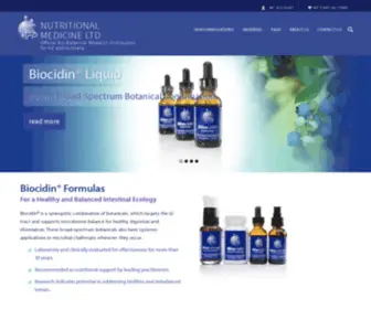 Biocidin.nz(Bio-Botanical Research, New Zealand) Screenshot