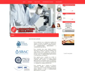Bioclinicogoioere.com.br(Bioclínico Goioerê) Screenshot
