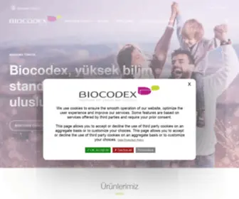 Biocodex.com.tr(Biocodex TR) Screenshot