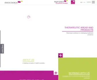 Biocodex.mx(Biocodex) Screenshot