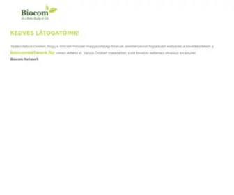 Biocomag.ch(BIOCOM INTERNATIONAL (EUROPE) AG) Screenshot