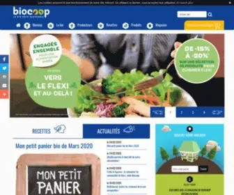 Biocoop.fr(Magasin bio et produits biologiques) Screenshot