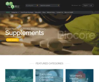 Biocoreessentials.com(BioCore Essentials) Screenshot
