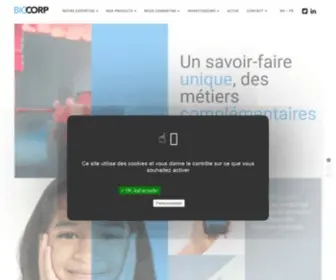 Biocorpsys.com(Innovative medical devices for pharmaceutical companies) Screenshot