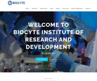 Biocyte.in(Institute of Research and Development) Screenshot