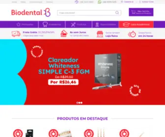 Biodental.com.br(Produtos Odontológicos) Screenshot