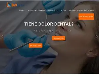 Biodental.com.do(Creando Sonrisas) Screenshot