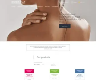 Bioderma-India.in(Bioderma India) Screenshot