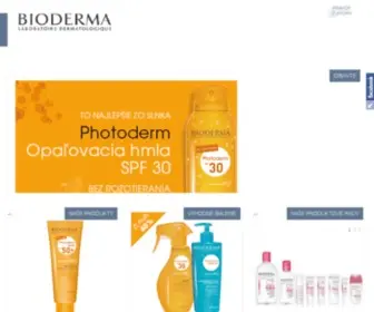Bioderma-SK.com(BIODERMA) Screenshot