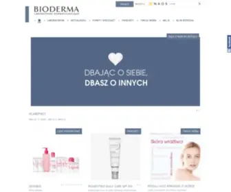 Bioderma.pl(Dermatologiczna ekspercko) Screenshot