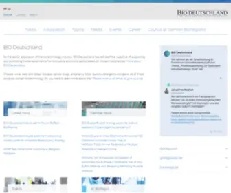 Biodeutschland.org(BIO Deutschland) Screenshot