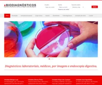 Biodiagnosticos.com.br(Clínica) Screenshot