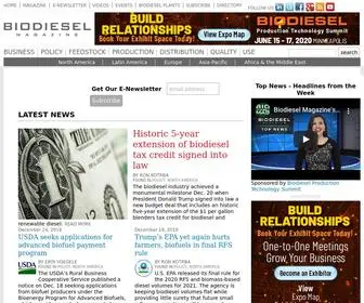 Biodieselmagazine.com(Biodiesel Magazine) Screenshot