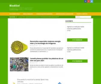 Biodisol.com(Energías Alternativas) Screenshot