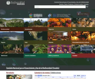 Biodiversidad.gob.mx(Biodiversidad Mexicana) Screenshot