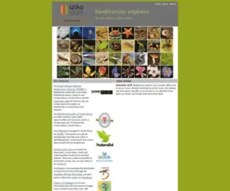 Biodiversityexplorer.info(Biodiversityexplorer info) Screenshot