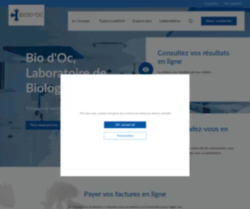 Biodoc.fr(Cerballiance) Screenshot