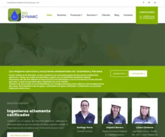 BiodynamicGroup.com(Encuentra las mejores soluciones ambientales en Colombia y Panamá) Screenshot