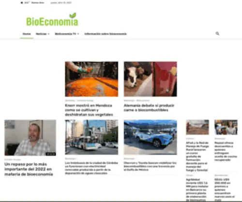 Bioeconomia.info(Todas las noticias sobre bioeconomia) Screenshot