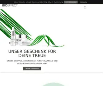 Bioeffect.de(Hautpflege mit EGF) Screenshot