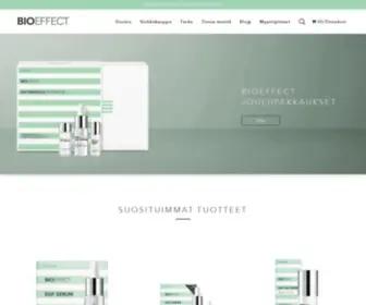 Bioeffect.fi(BIOEFFECT Suomi) Screenshot