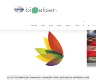 Bioeksen.com.tr(Bioeksen R&D) Screenshot