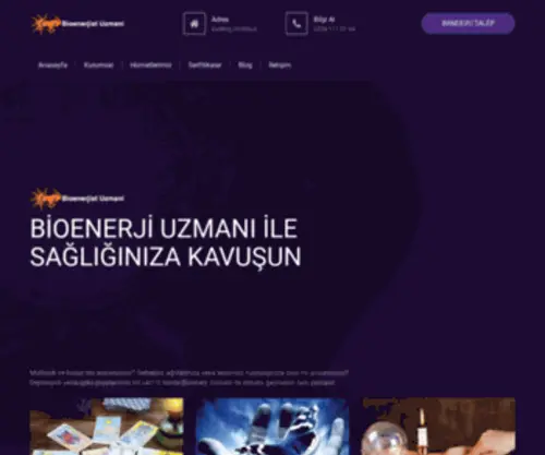 Bioenerjistuzmani.com(Bioenerjist Uzman) Screenshot