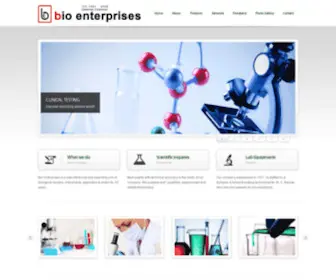 Bioenterprises.co.in(Bio Enterprises) Screenshot