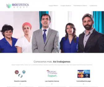 Bioesteticagroup.com(Bioestetica Group • Excelencia y calidez en cirugia plástica) Screenshot