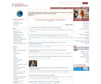 Bioeticacs.org(Fundación) Screenshot