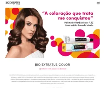 Bioextratuscolor.com.br(Bio Extratus Color) Screenshot