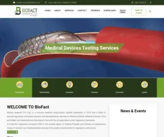 Biofact.co.in(Biofact) Screenshot