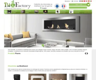 Biofactory.es(Venta chimeneas ecologicas) Screenshot
