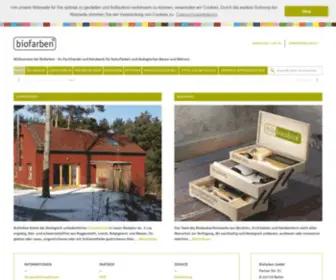Biofarben.de(Wir sind das Original) Screenshot