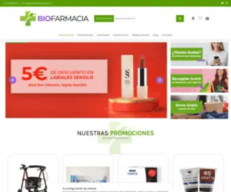 Biofarmaciaonline.es(Parafarmacia y Farmacia Online) Screenshot