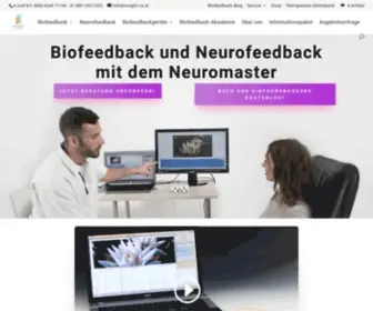 Biofeedback.co.at(Biofeedback & Neurofeedback Geräte vom Experten) Screenshot
