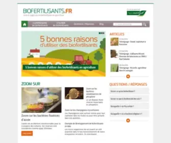 Biofertilisants.fr(Comprendre & utiliser les biofertilisants) Screenshot