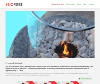 Biofires.co.za(Buy Ethanol BioFuel Online) Screenshot