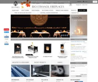 Biofires.com(Bio Fires (Gel Fireplaces Ltd.)) Screenshot