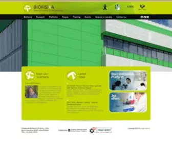 Biofisika.org(Basque Centre for Biophysics) Screenshot