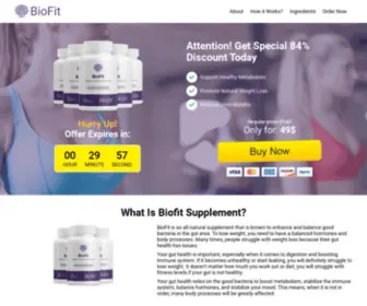 Biofitprobiotic.net(Biofit) Screenshot